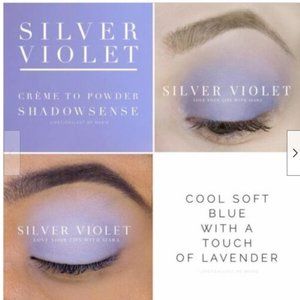SHADOWSENSE SILVER VIOLET  Crème to Powder  NEW SEALED